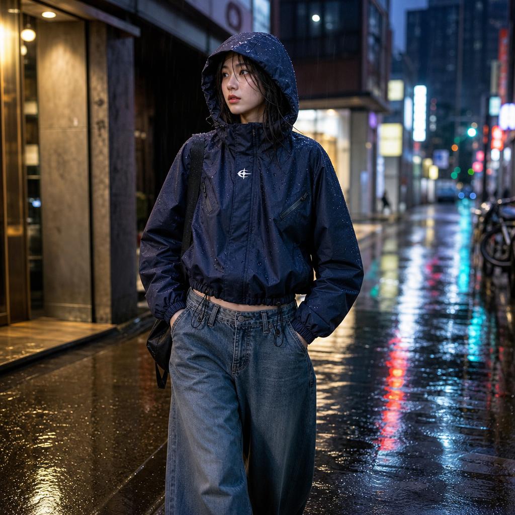 Cresnt Hooded Shell Jacket
